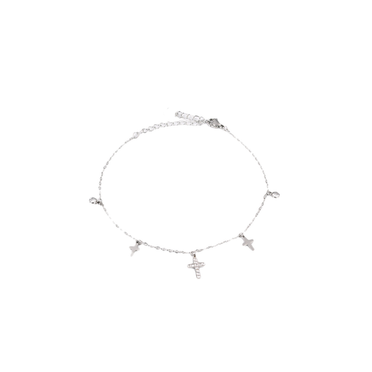 Chaine de cheville Croix