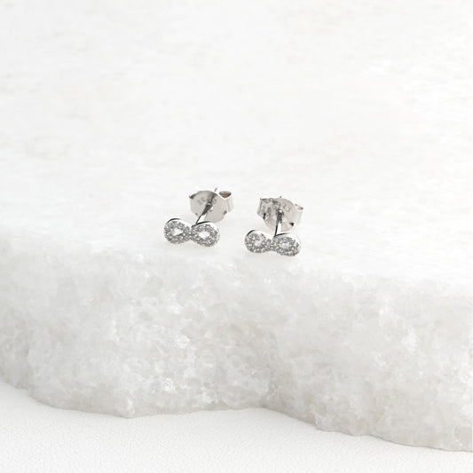 Boucles d'oreilles S925 Infini