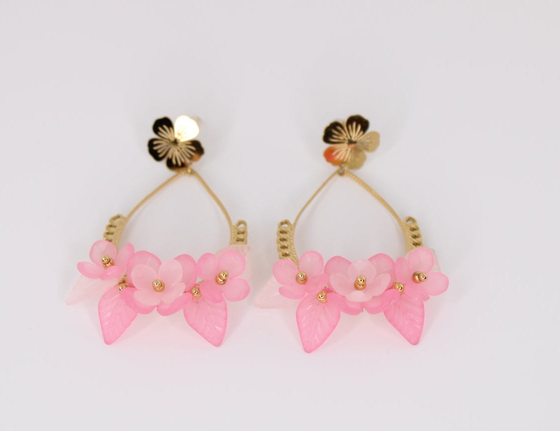Boucles d'oreilles Capucine